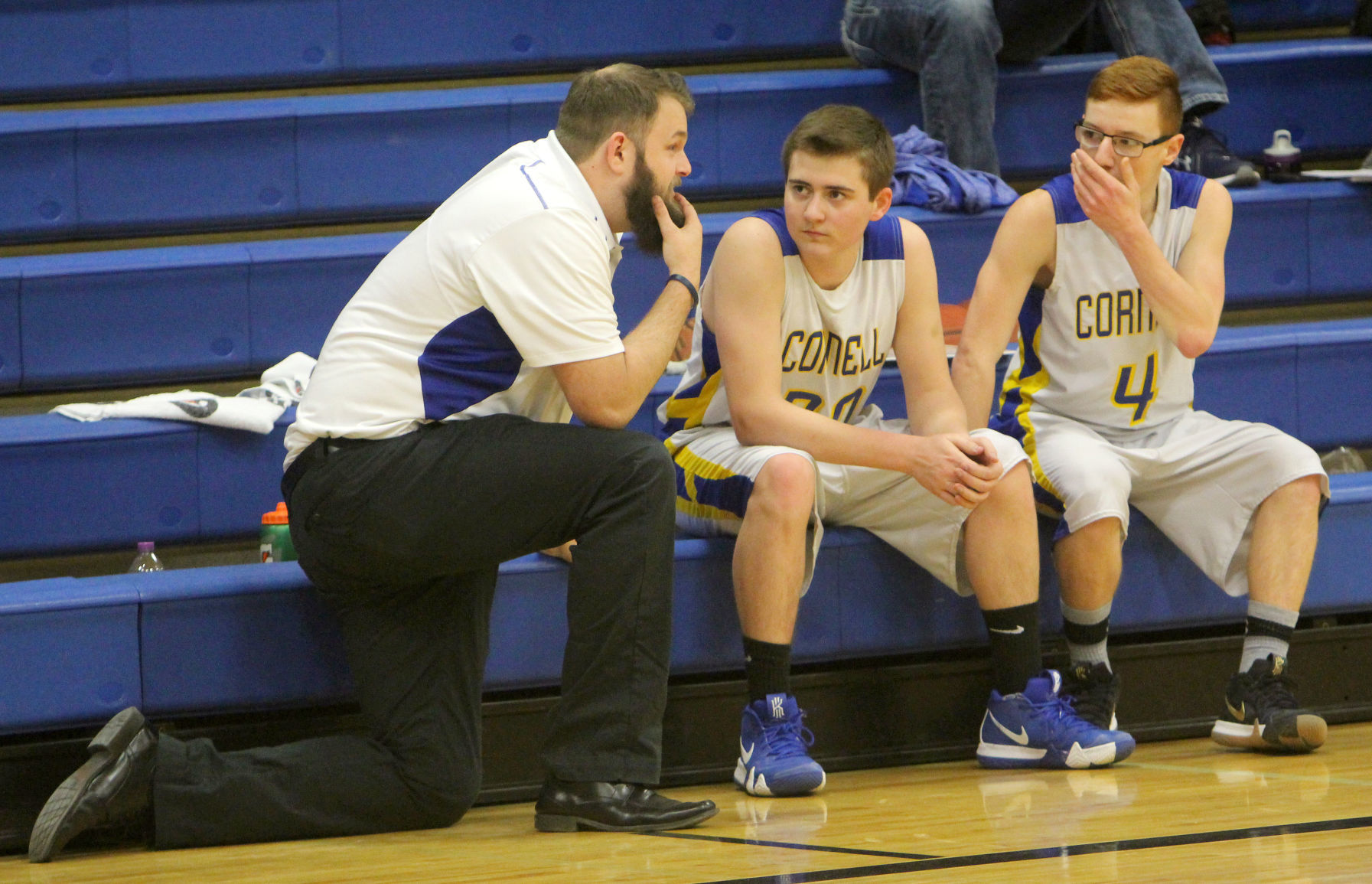 Lake Holcombe at Cornell boys basketball 1-10-19